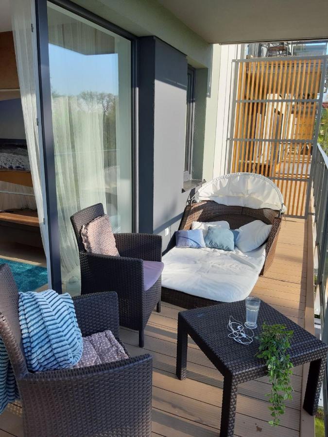 Lazurowy Apartament Kołobrzeg Kültér fotó